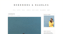 Desktop Screenshot of bedknobsandbaubles.com