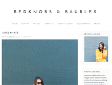 Tablet Screenshot of bedknobsandbaubles.com